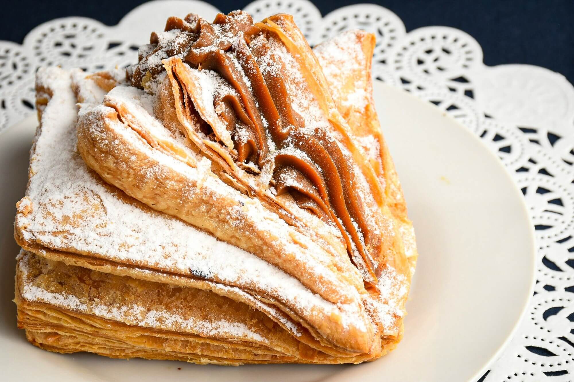 Pastel de dulce de leche